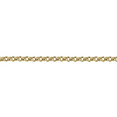 9ct Yellow Gold Round Belcher LInk Chain – Pontifex Jewellers