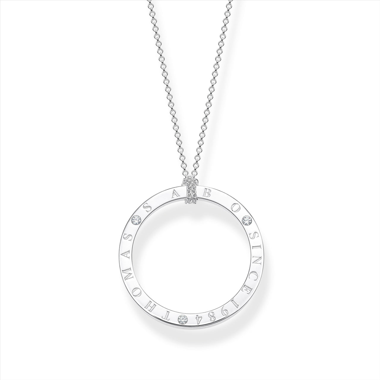 Thomas Sabo Sparkling Circles Necklace.