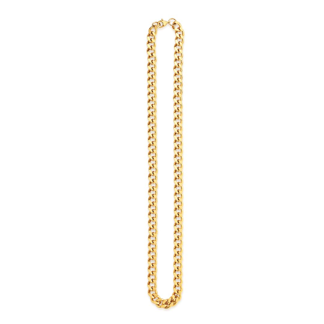 Cudworth Gold Plate Curb Necklet Chain