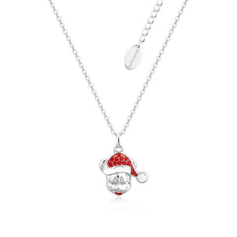 Disney Couture Kingdom Mickey Mouse Christmas Necklace