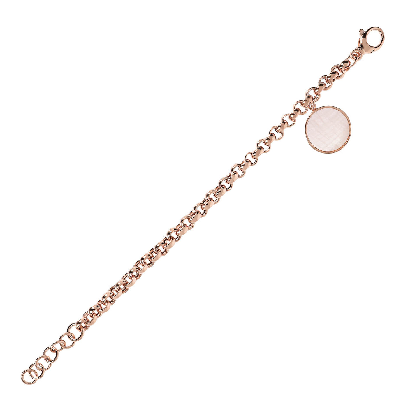 Bronzallure Pink Pearl Bracelet.