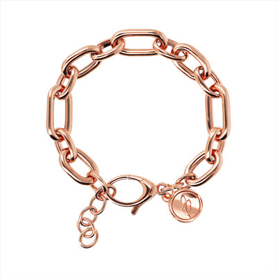Bronzallure Oval Purezza Chain Link Bracelet.