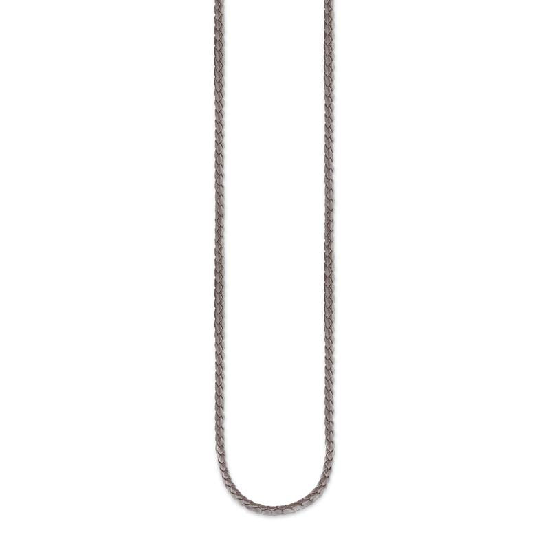 Thomas Sabo Charm Club Grey Leather Necklace