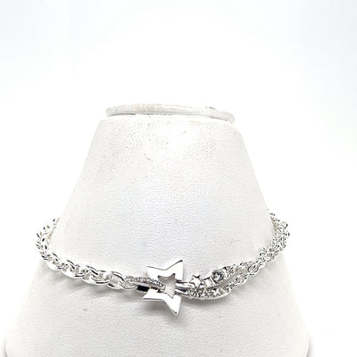 Sterling Silver Star Bracelet.