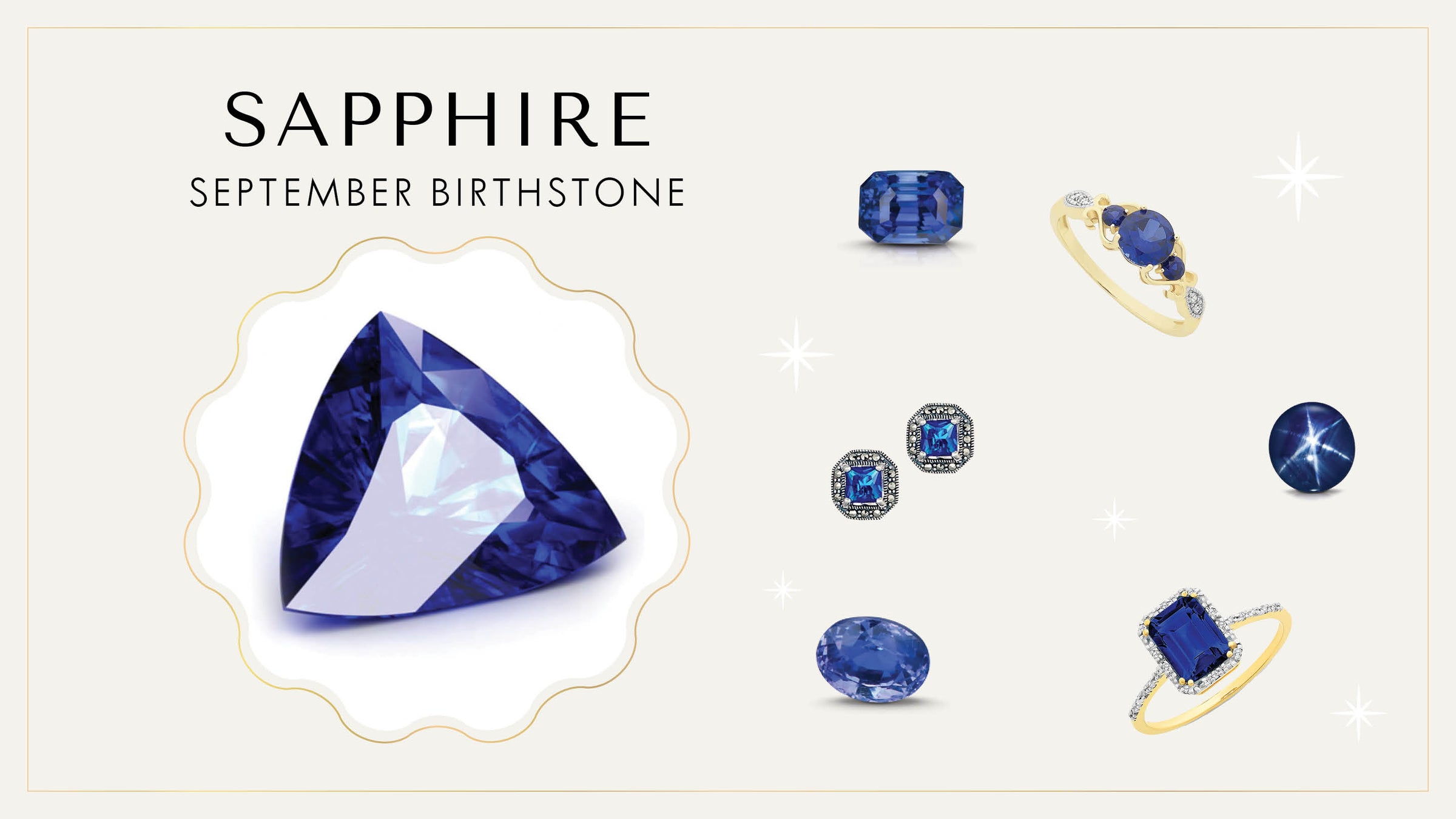 Sapphire Jewellery September Birthstone