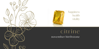 Discover more about the birthstones for November - Citrine & Topaz.