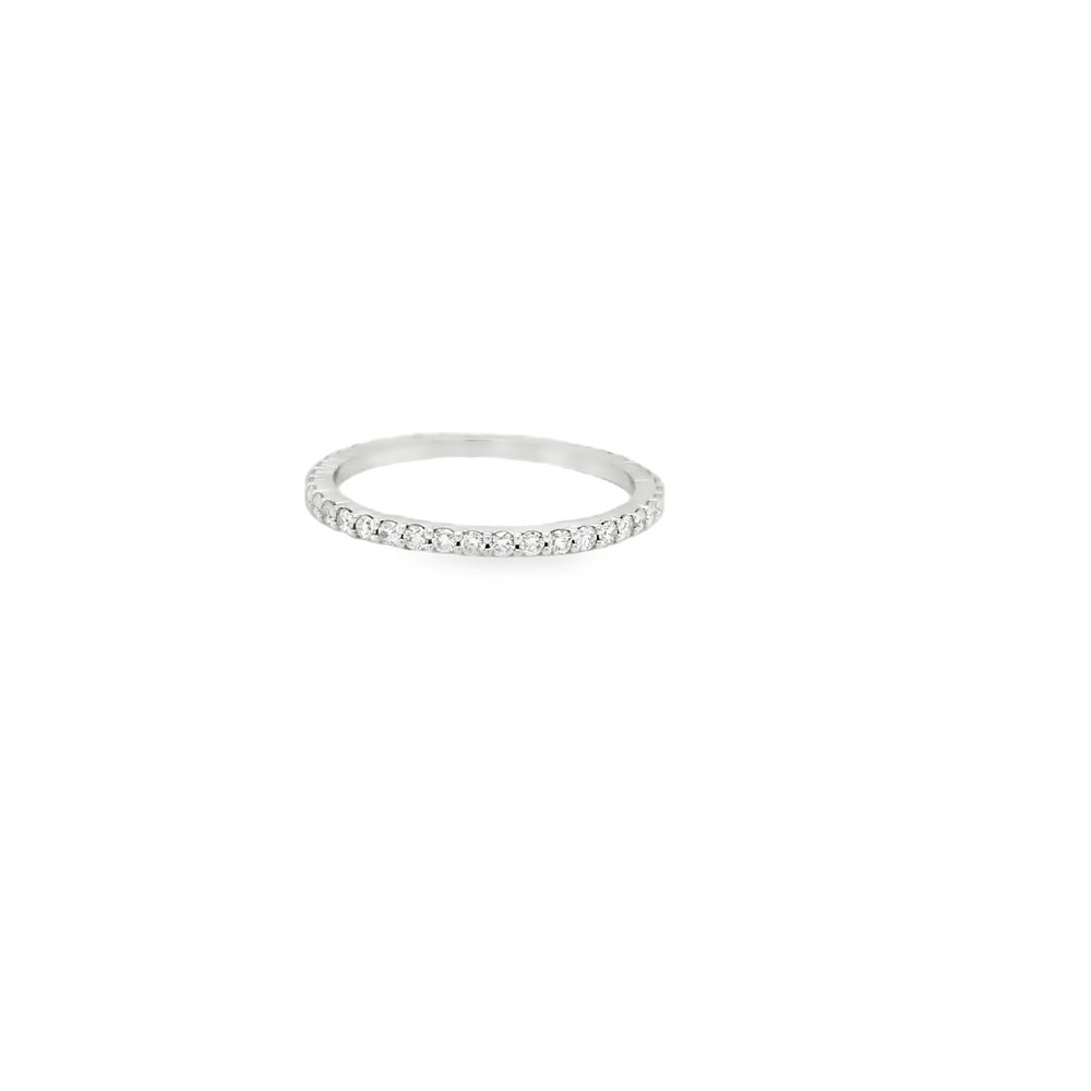 18ct White Gold Diamond Eternity Ring - 0.38 carats.