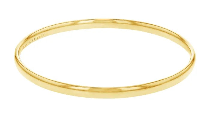 9ct Gold Silver Filled Bangle.