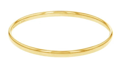 9ct Gold Silver Filled Bangle.