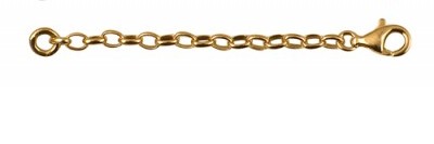 9ct Yellow Gold Belcher extender Chain.