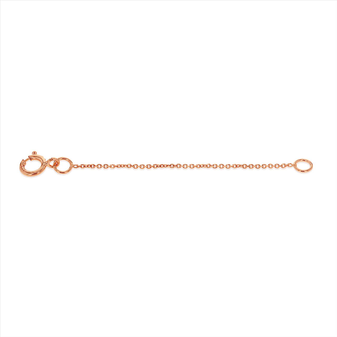 9ct Rose Gold Fine 5cm extension Chain.