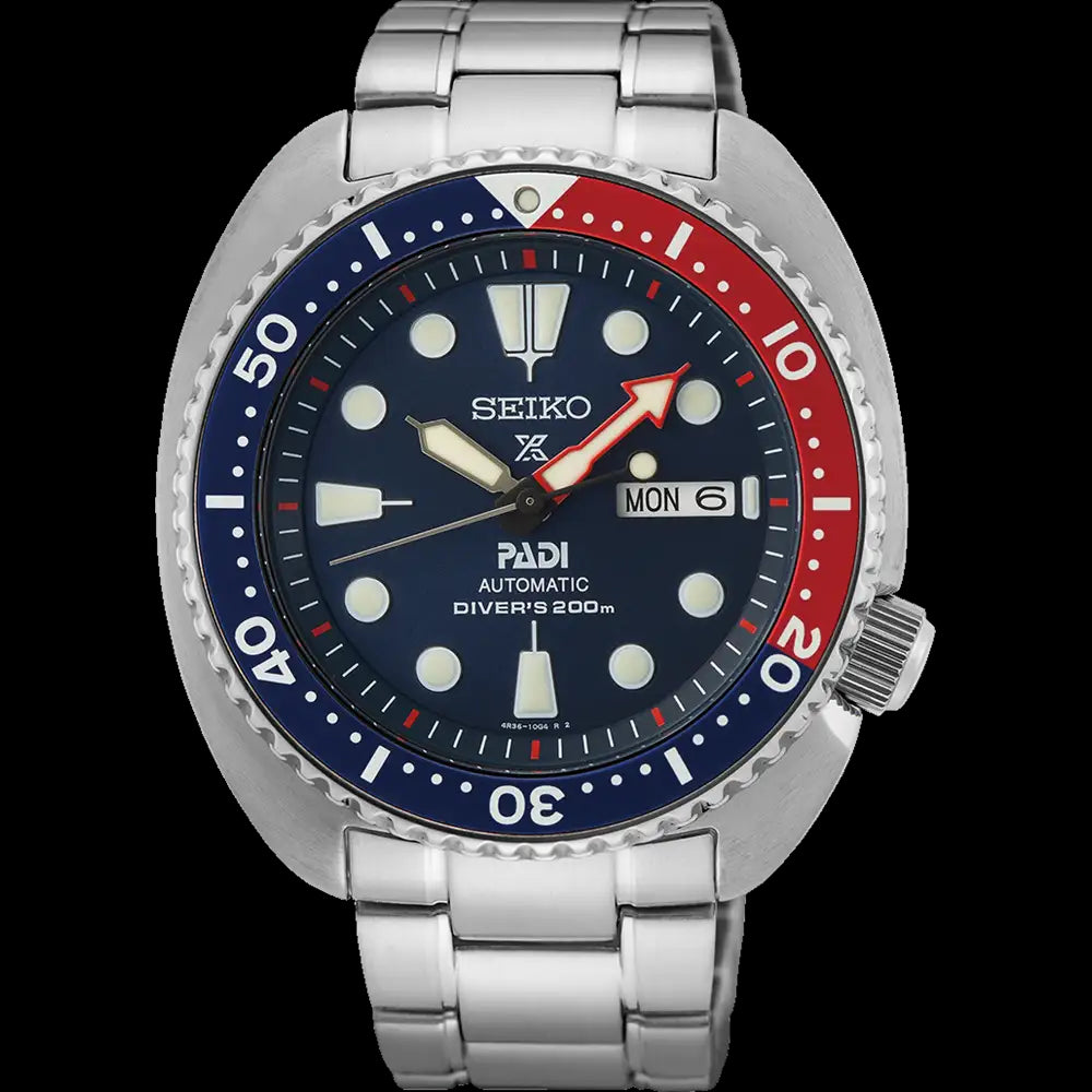 Mens Seiko Prospex Automatic Divers Watch - Navy Dial.