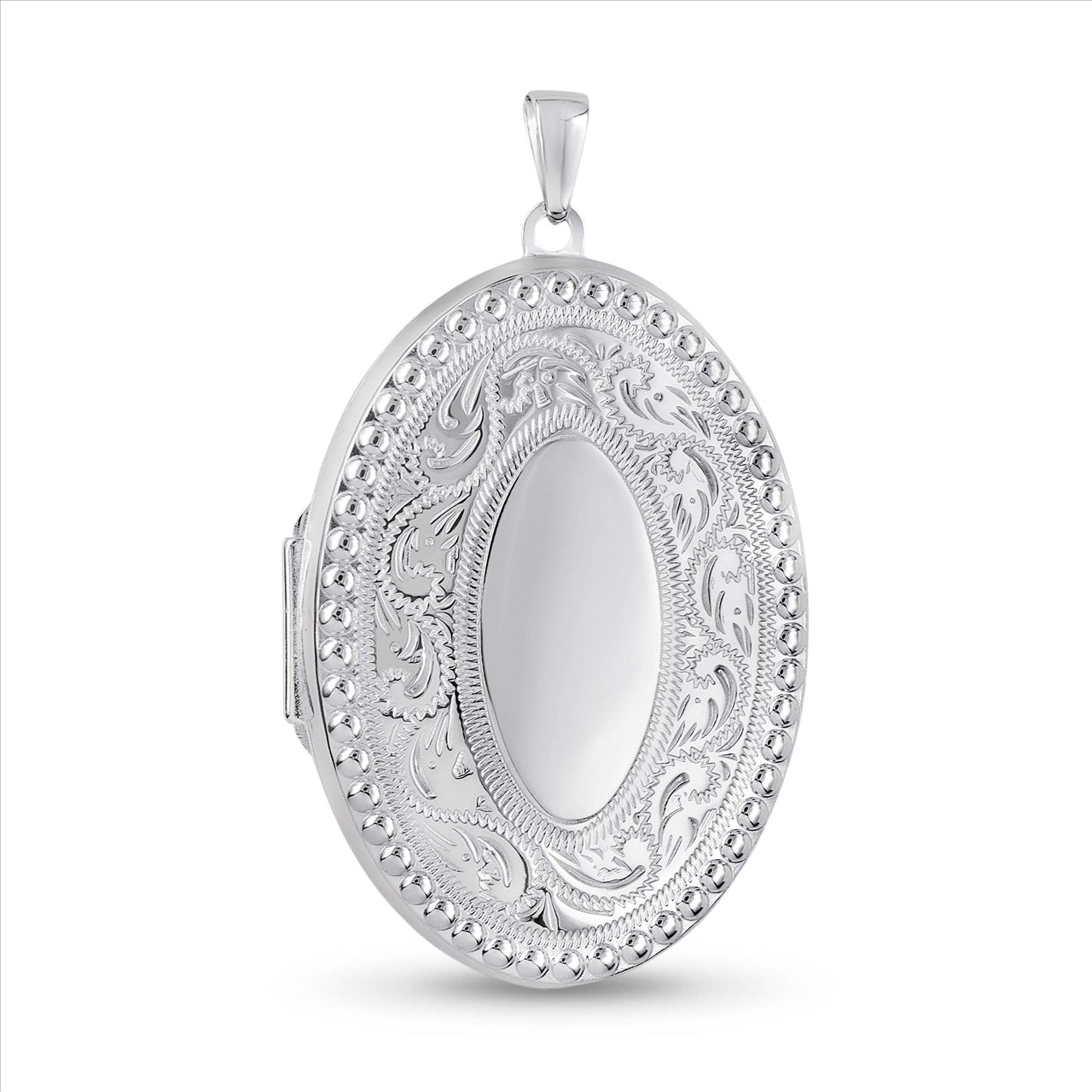 Sterling Silver Oval Locket