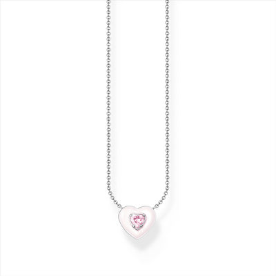Thomas Sabo Pink Heart Necklace.