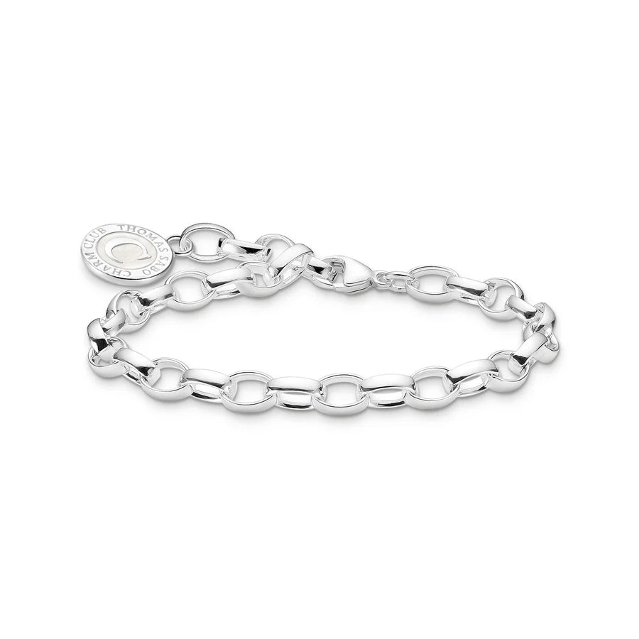 Thomas Sabo Charmista Silver Chunky Belcher Bracelet.