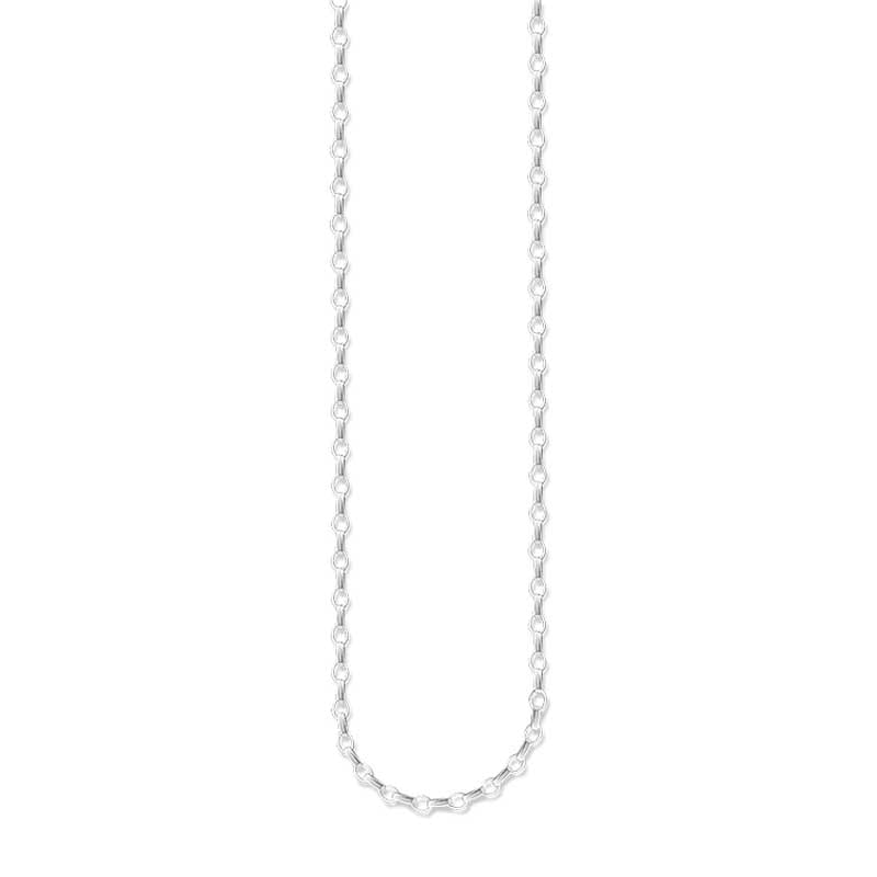 Thomas Sabo Sterling Silver 45cm Oval Belcher Chain