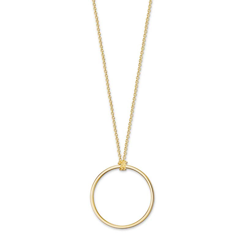 Thomas Sabo Charm Club Gold Plate 70cm Circle Necklace