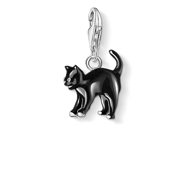 Thomas Sabo Charm Club Black Cat Charm