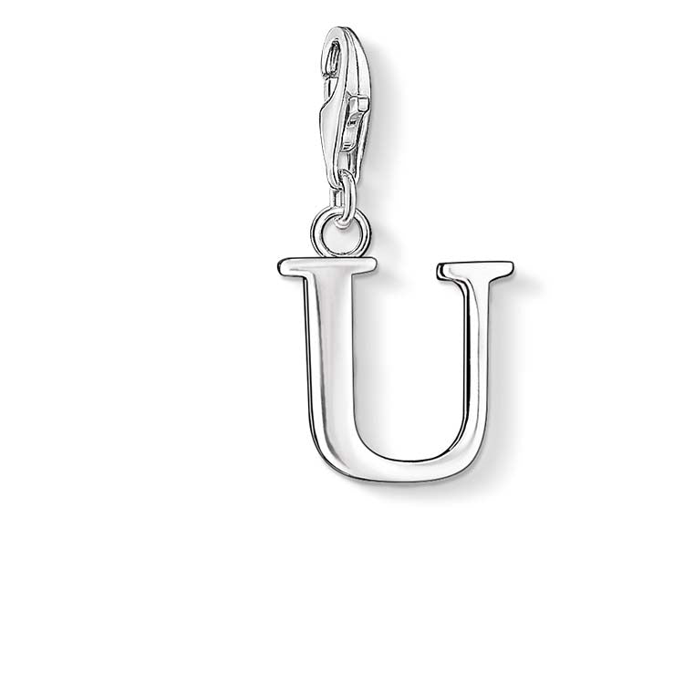 THOMAS SABO S/S "U" PLAIN INITIAL P/C