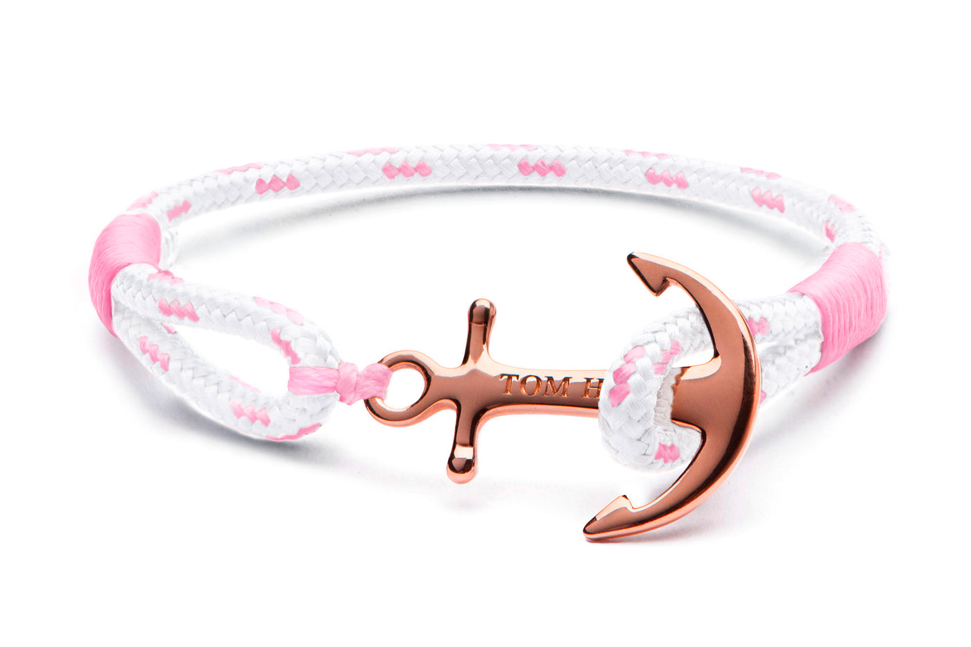 Tom Hope 'Pearl Pink' Triple Cord Bracelet