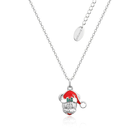 Disney Minnie Mouse Christmas Necklace
