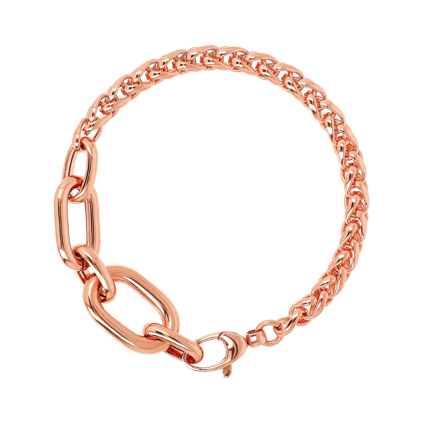 Bronzallure Purezza Oval Link Chain bracelet.