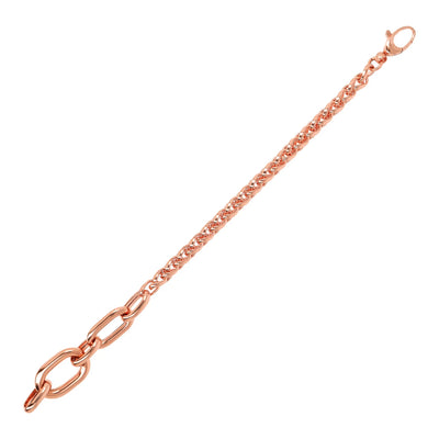 Bronzallure Purezza Oval Link Chain bracelet.