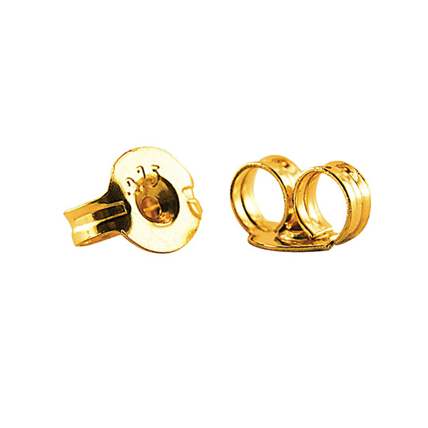 Pair of 9ct Yellow Gold Earring Backings.