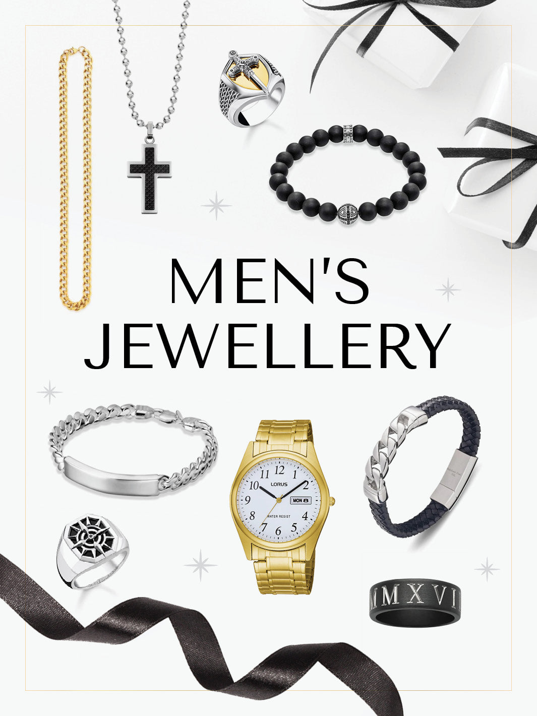 Buy mens shop jewelry online