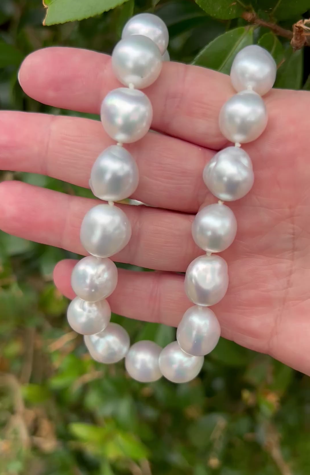 South Sea Barooque Pearl Necklace.