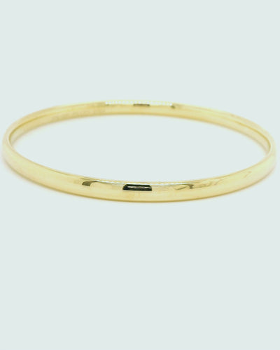 9ct Gold Silver Filled Bangle.