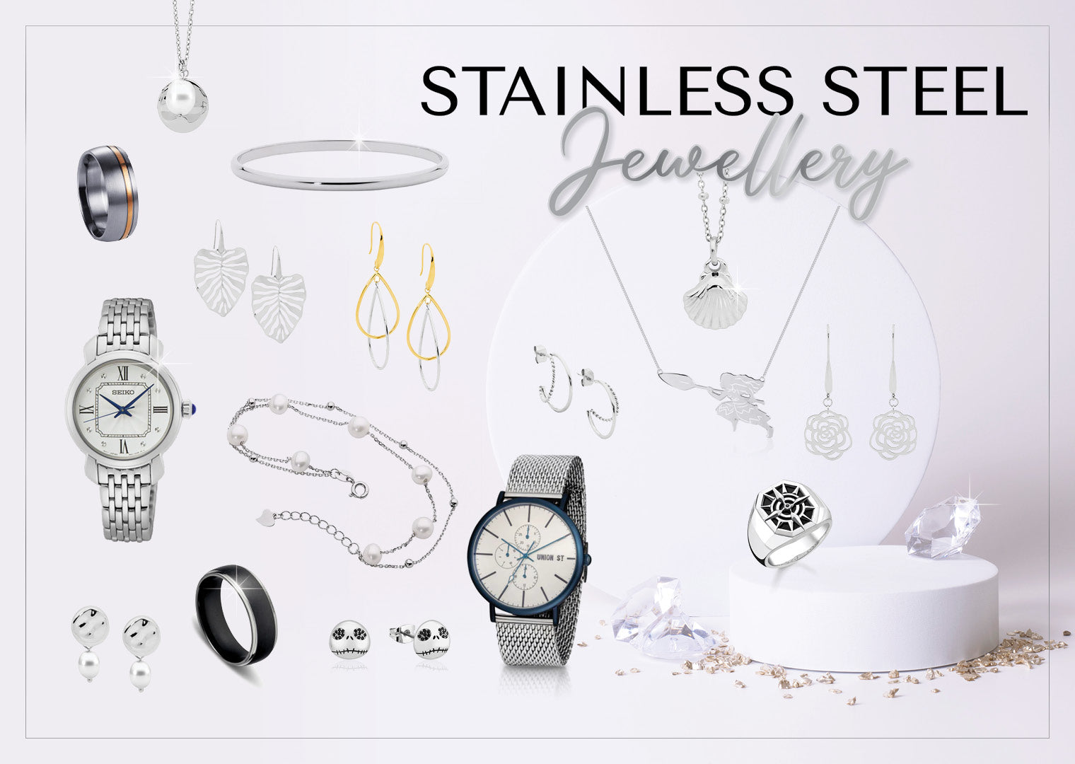 Shop Stainless Steel Jewellery Online